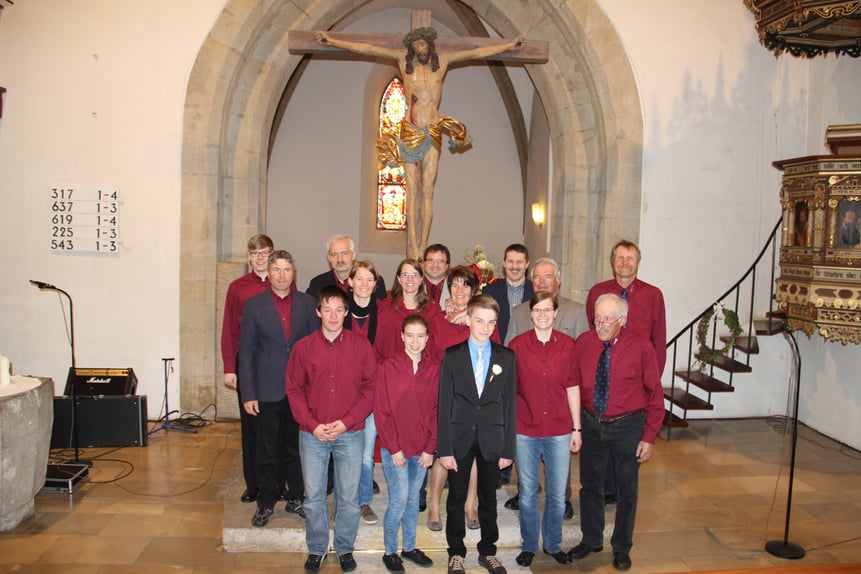 Konfirmation am 26. April 2015 in der Stadtkirche
